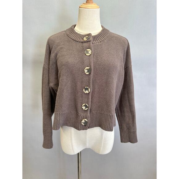 Quince Brown Cardigan Sweater - Picture 14 of 14